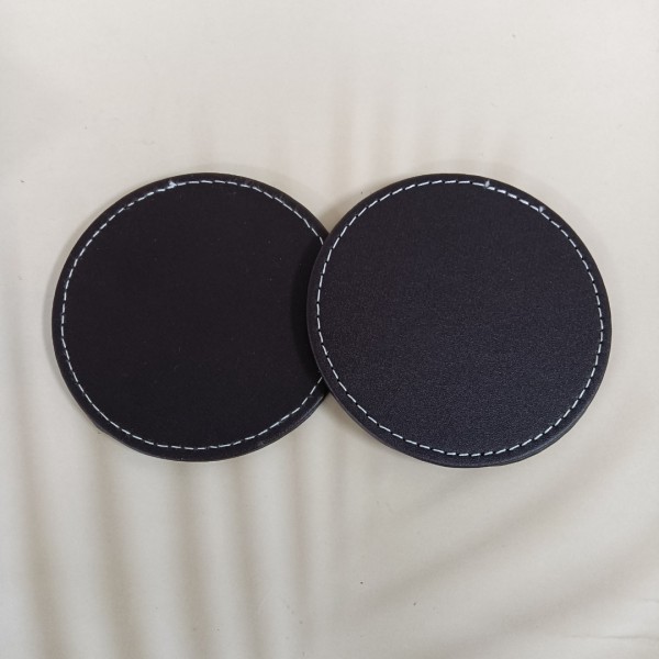 Jehvsi Leather coasters Coasters for Drinks, Leather Coasters, Protect Furniture from Damage