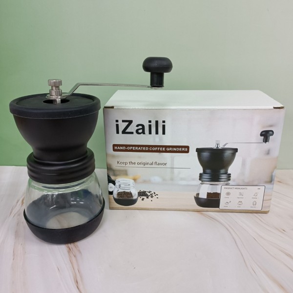 iZaili Hand-operated coffee grinders Coffee Gator Hand Coffee Grinder Mill 