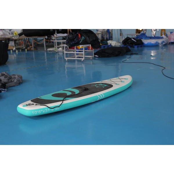 Happybuy Surf boards Inflatable Stand Up Paddle Board — Durable, Lightweight with Stable Wide Stance