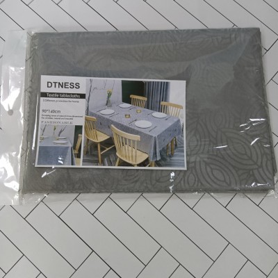 DTNESS Textile tablecloths Table Cloths Rectangle Premium Solid Tablecloth