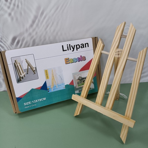 Lilypan easels Wooden Easel, Table Top Easel,Easel for Painting canvases